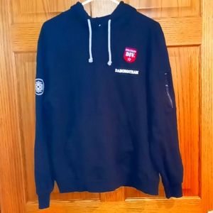 Mens hooded sweatshirt